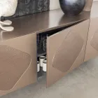 Stue skænk med koordinerede glasindsatser Made in Italy - Palma Viadurini