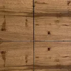 Stue skænk i Mdf med 2 fods støtte Made in Italy - Rosalba Viadurini