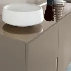 Skænk til stue med 3 døre i lakeret MDF Fremstillet i Italien - Elena Viadurini