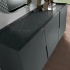 Skænk til stue med 3 døre i lakeret MDF Fremstillet i Italien - Elena Viadurini