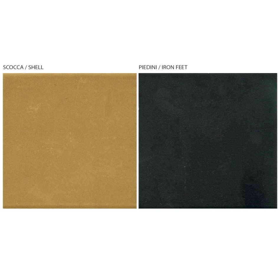 Stue skænk med 4 døre i forskellige finish Made in Italy - Heidi Viadurini