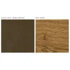 Stue skænk med 4 døre i landknyttet eg finish - jævn Viadurini