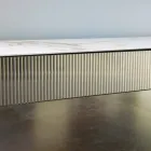 Stue skænk med stålbund og melamin struktur - Adriel Viadurini