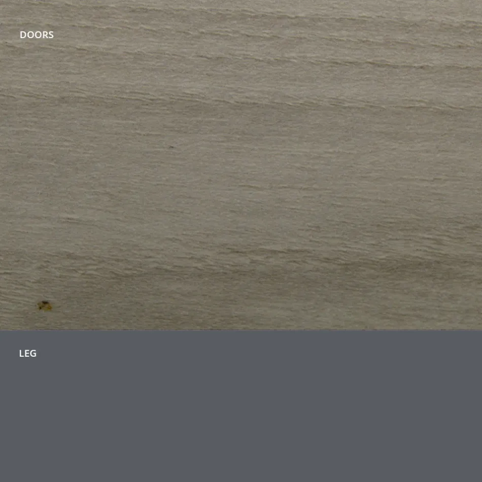 Stue skænk i mat træ og HPL laminat Made in Italy - Fiorenza Viadurini