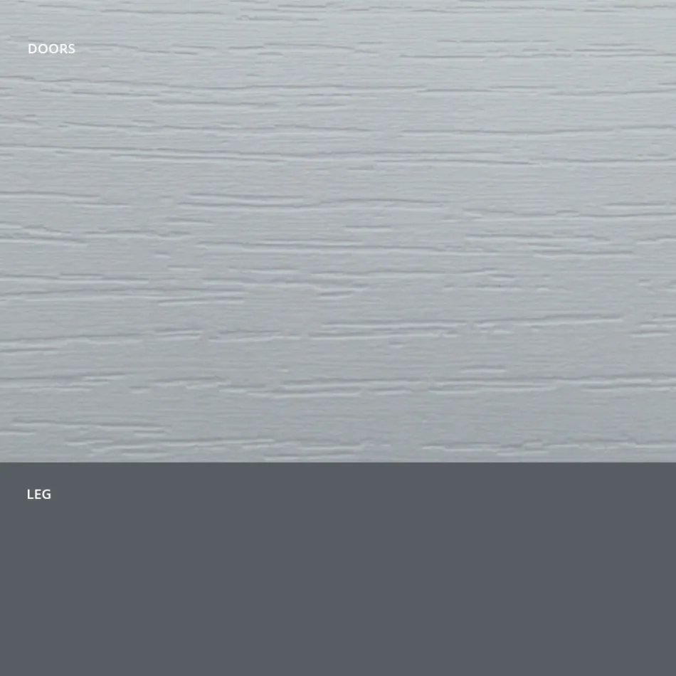 Stue skænk i mat træ og HPL laminat Made in Italy - Fiorenza Viadurini