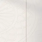 Stue skænk i Hvid Mdf med Bas-relief Made in Italy - Stilea Viadurini