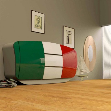 Moderne design skænk udelukkende lavet i Italien Boom Viadurini