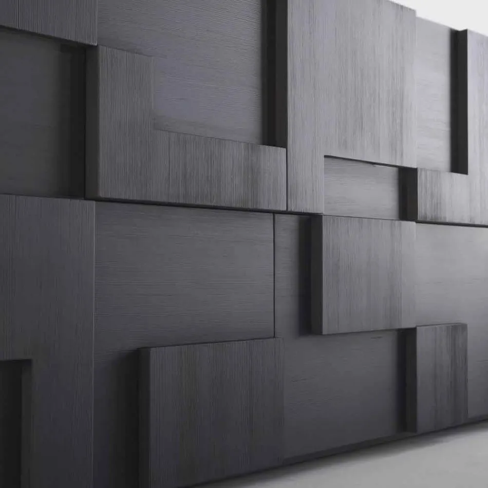 design skænk børstet lærketræ varmebehandlet Azalea Viadurini