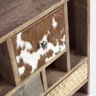 Etnisk skænk i genanvendt mangotræ og Acacia Homemotion - Auriel Viadurini