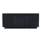 Træskænk med 2 eller 3 låger i HPL laminat Made in Italy - Fiorenza Viadurini