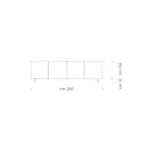 Skænk i asketræ Håndlavet i Italien - Superb Viadurini