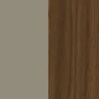 Skænk i lakeret træ 2 låger 3 skuffer krumlinjet italiensk design - Celio Viadurini