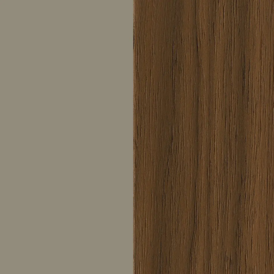 Skænk i lakeret træ 2 låger 3 skuffer krumlinjet italiensk design - Celio Viadurini