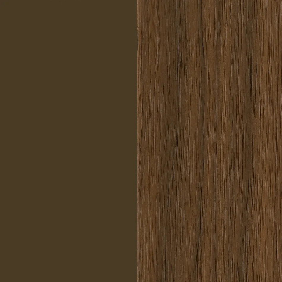 Skænk i lakeret træ 2 låger 3 skuffer krumlinjet italiensk design - Celio Viadurini