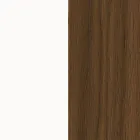 Skænk i lakeret træ 2 låger 3 skuffer krumlinjet italiensk design - Celio Viadurini