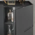 Madia i melamin og Mdf med laminatindsatser lavet i Italien - Gordita Viadurini