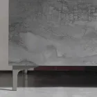 Moderne skænk med tre døre i bronze eller grå melamin fremstillet i Italien - Clemente Viadurini