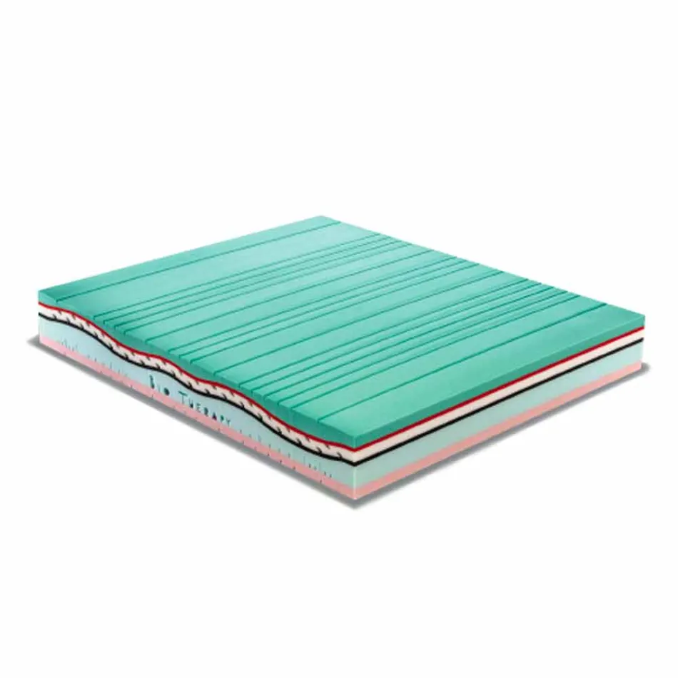 Dobbelt madras H 25 cm i hukommelse og carbon Resistex Fremstillet i Italien - Villa Viadurini