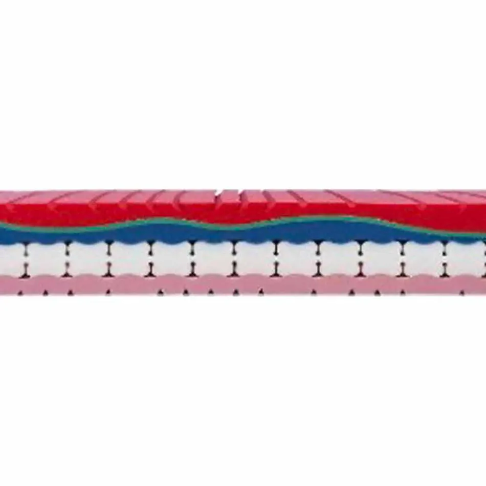 En og en halv madras i luksushukommelse H 25 cm fremstillet i Italien - platin Viadurini