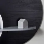 Designhylde i lakeret flerlag sammensat af modulære paneler - Livia Viadurini