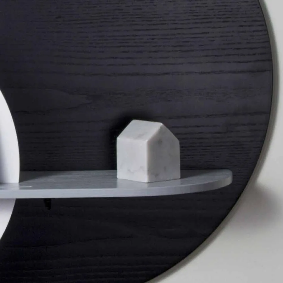 Designhylde i lakeret flerlag sammensat af modulære paneler - Livia Viadurini