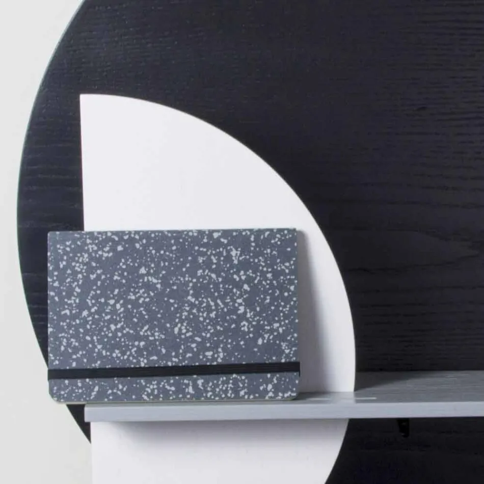 Designhylde i lakeret flerlag sammensat af modulære paneler - Livia Viadurini