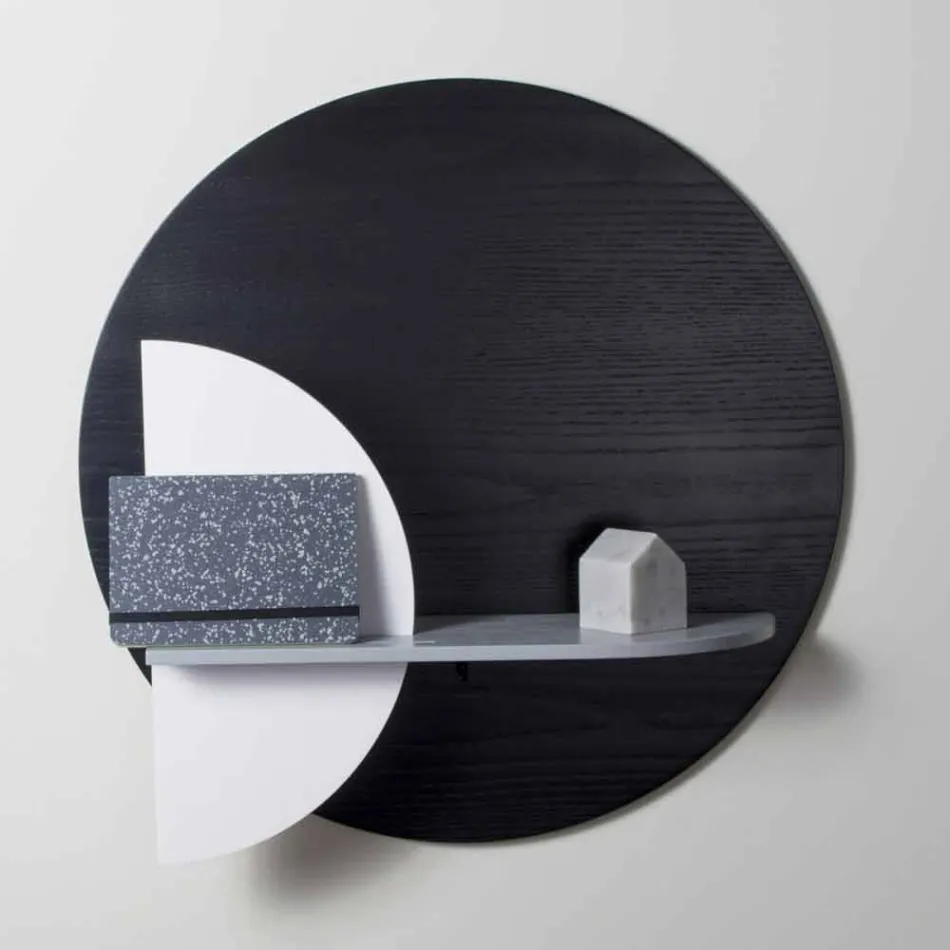 Designhylde i lakeret flerlag sammensat af modulære paneler - Livia Viadurini