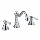 3-huls mixer til bidet i messing Classic Design fremstillet i Italien - Shelly Viadurini