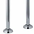 Søjleblander til badekar med brusebad i messing fremstillet i Italien - Shelly Viadurini