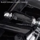 Bidetmixer i klassisk stil i håndlavet messing med håndtag - Noriana Viadurini