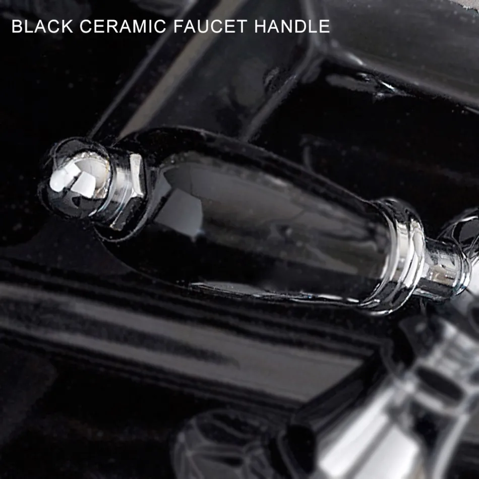 Bidetmixer i klassisk stil i håndlavet messing med håndtag - Noriana Viadurini