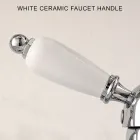 Bidetmixer i klassisk stil i håndlavet messing med håndtag - Noriana Viadurini