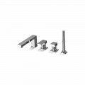 Fremstillet i Italien Design messing 4-huls badekar mixer - Panela