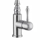 Klassisk køkkenbatteri i rustfrit stål lavet i Italien - Gave Viadurini