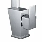 Mixer med justerbar tud til håndvask i messing Made in Italy - Alibi Viadurini