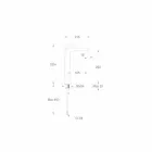 Designarmatur til håndvask i messing Made in Italy - Filipo Viadurini