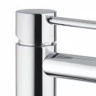 Håndvaskarmatur til badeværelset i forkromet messing uden afløb fremstillet i Italien - Ermia Viadurini