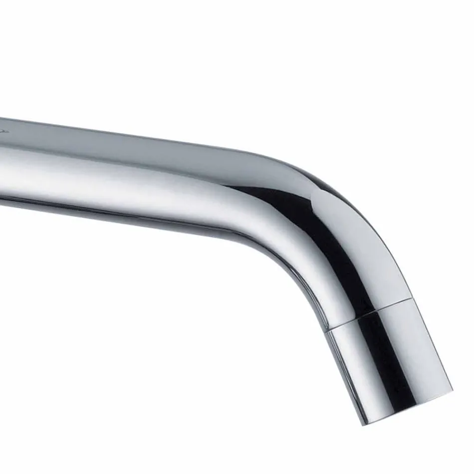 Håndvaskarmatur med tud 200 mm centerafstand i messing Fremstillet i Italien - Liro Viadurini