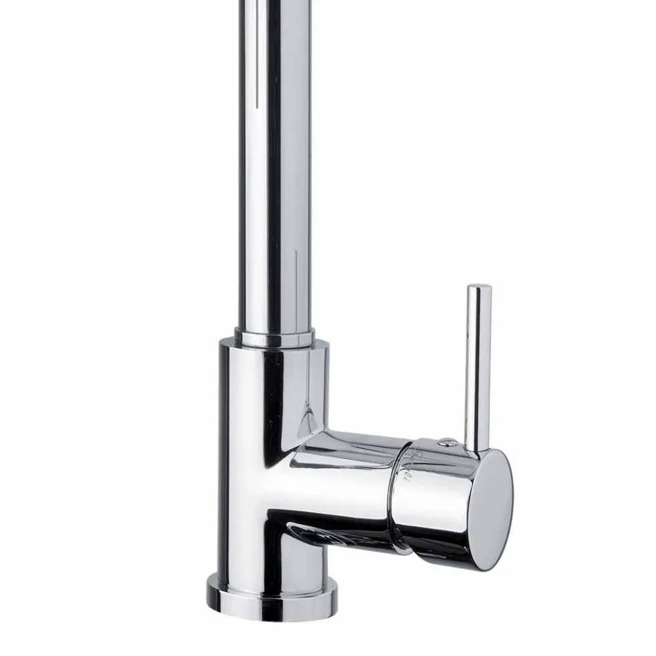 Justerbar messing køkkenvaskarmatur med fjeder fremstillet i Italien - Keope Viadurini