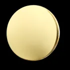 Vintage stil enkelthuls håndvaskarmatur i messing Made in Italy – Klarisa Viadurini