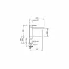 Messer til håndvask uden afløb fremstillet i Italien - Sika Viadurini