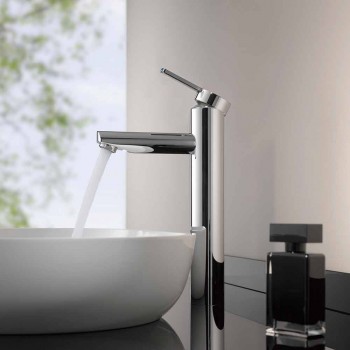 Moderne design 1-grebs mixer til håndvask i metal - Zanio