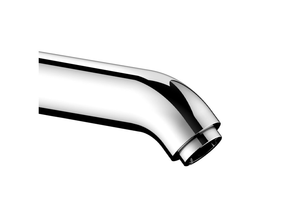 Etgrebs håndvaskarmatur uden afløb Høj rund design - Antilio Viadurini