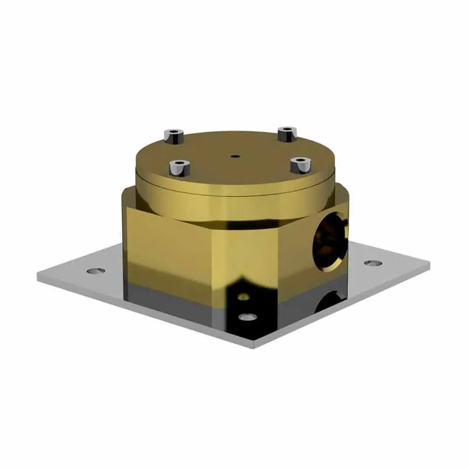 Moderne gulvbelægningsarmatur til badeværelset fremstillet i Italien - Palimio Viadurini