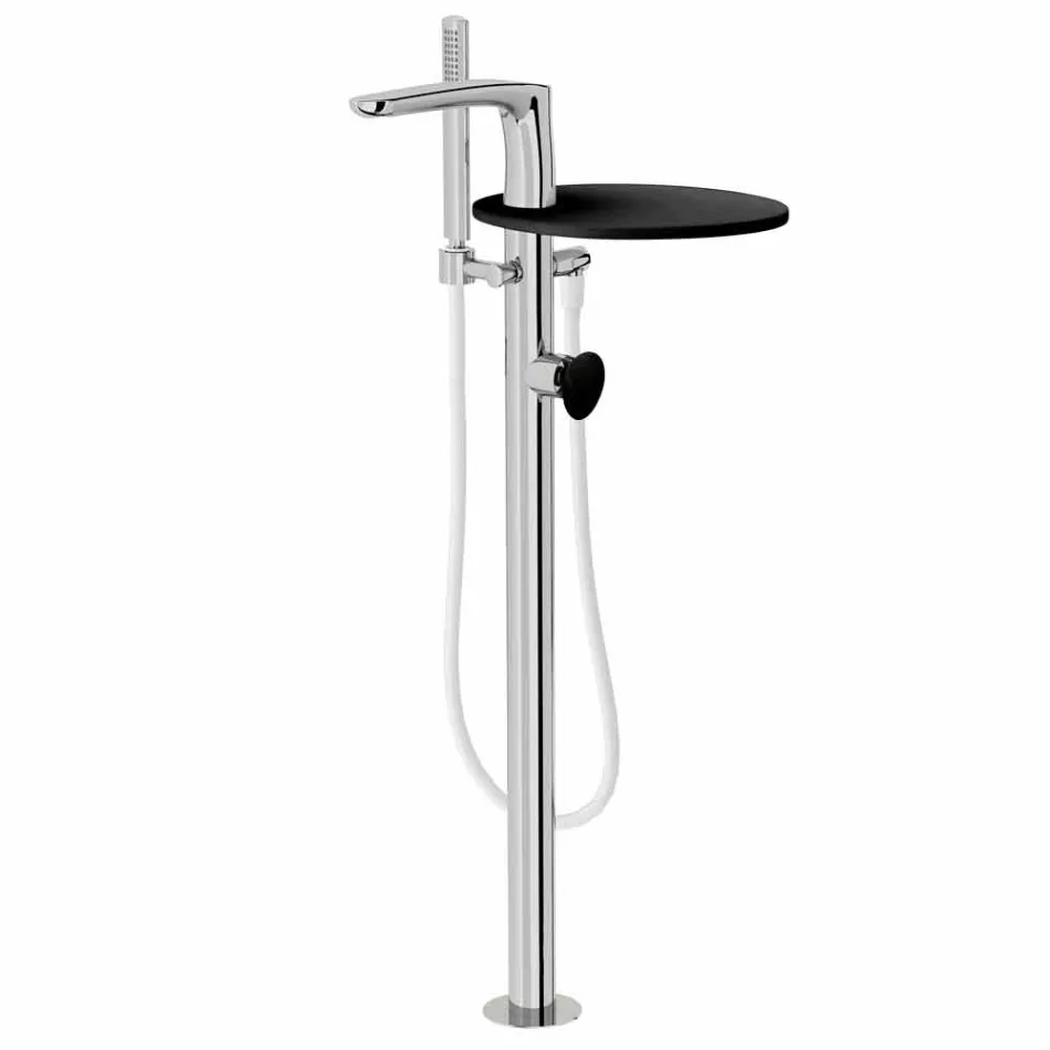 Moderne gulvbelægningsarmatur til badeværelset fremstillet i Italien - Palimio Viadurini