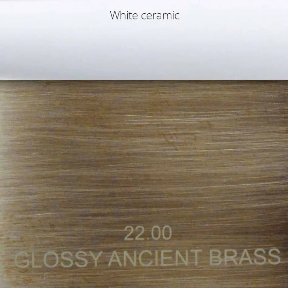 Klassisk messing badekar mixer fremstillet i Italien - Eripio Viadurini