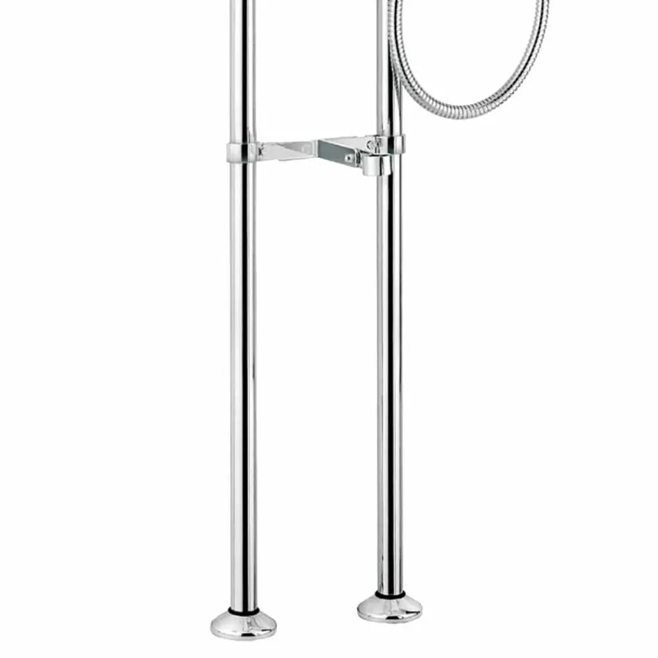 Klassisk messing badekar mixer fremstillet i Italien - Eripio Viadurini