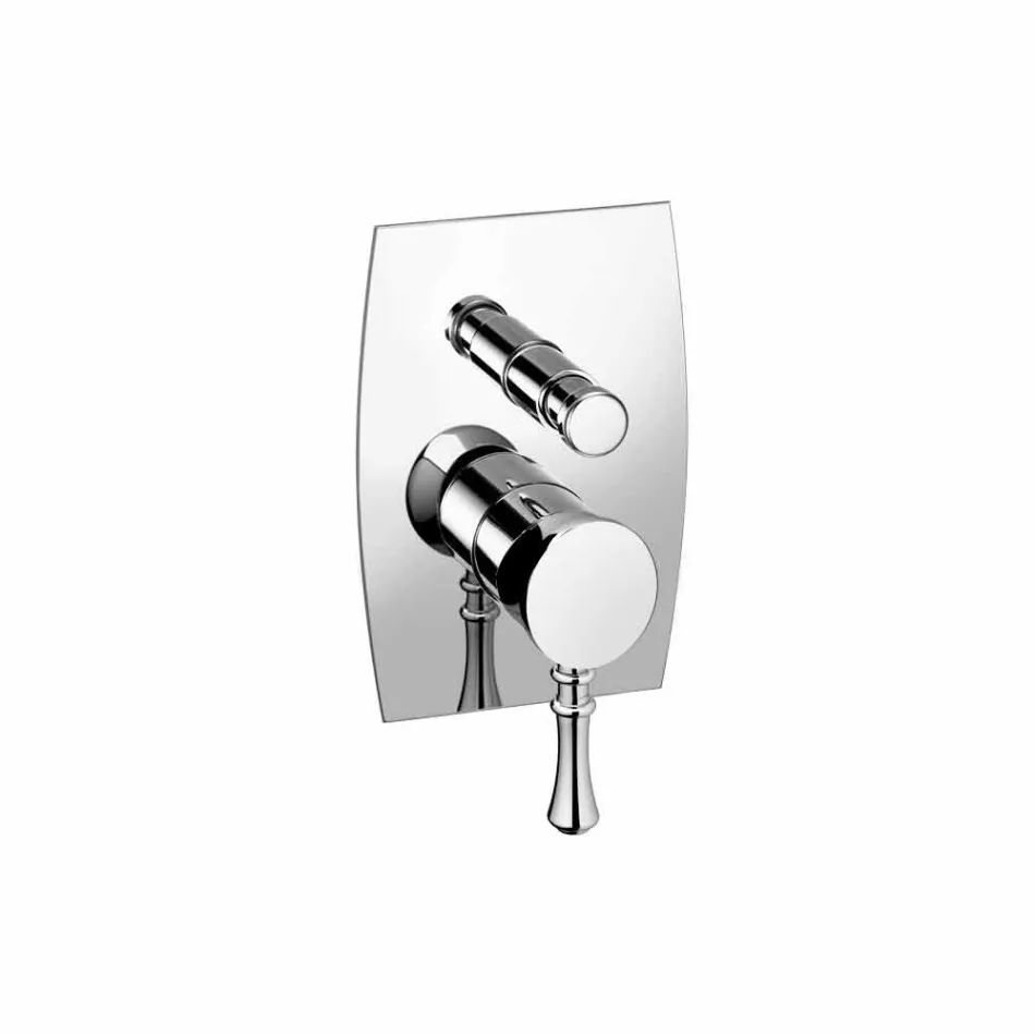 Design messing bruser eller badekar mixer fremstillet i Italien - Neno Viadurini