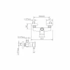 Brusebadarmatur fremstillet i Italien - Neno Viadurini