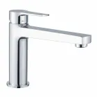 Badeværelsesvaskarmatur med messingafløb fremstillet i Italien - Sindra Viadurini